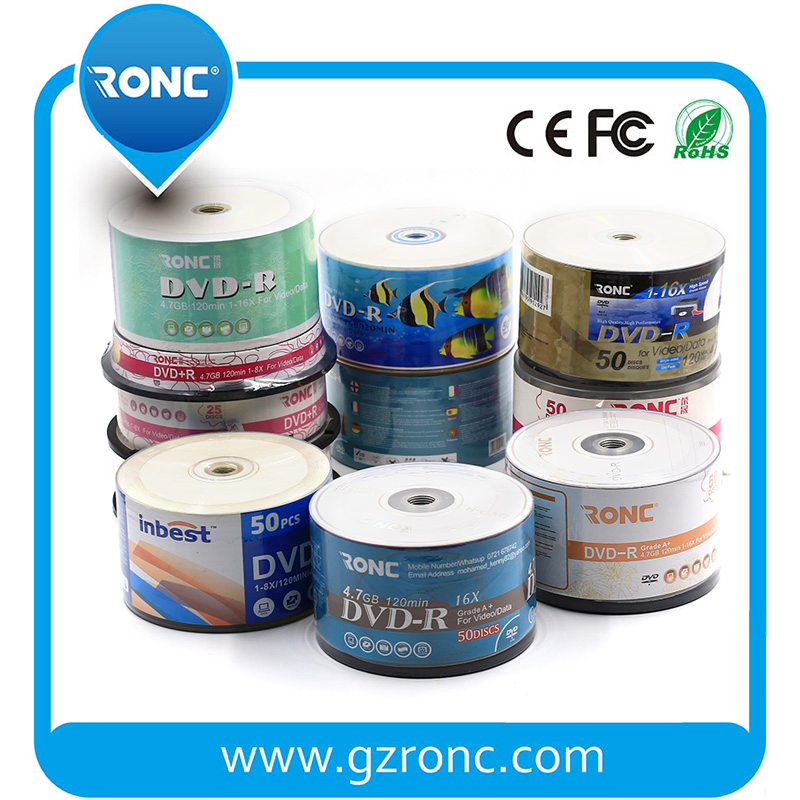 DVD-R диски 4.7ГБ, 50 шт, записываемые, 16X