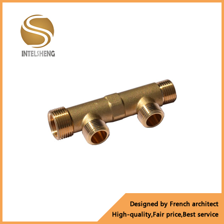 Brass Manifold with Handle for Pipes