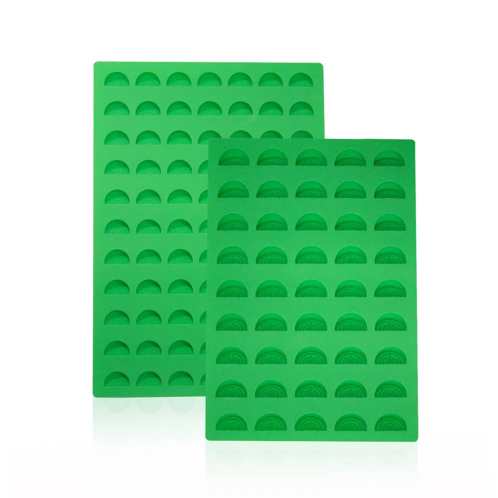 Easy Release Semicircle Kitchen Utensils Silicone Candy Mold for Half Sphere Cakes