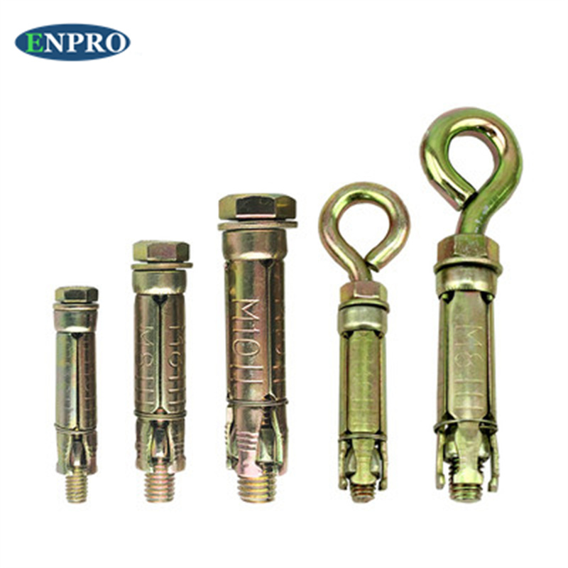 Анкерный болт с желтым цинковым покрытием 3PCS Shell 4PCS Bolt