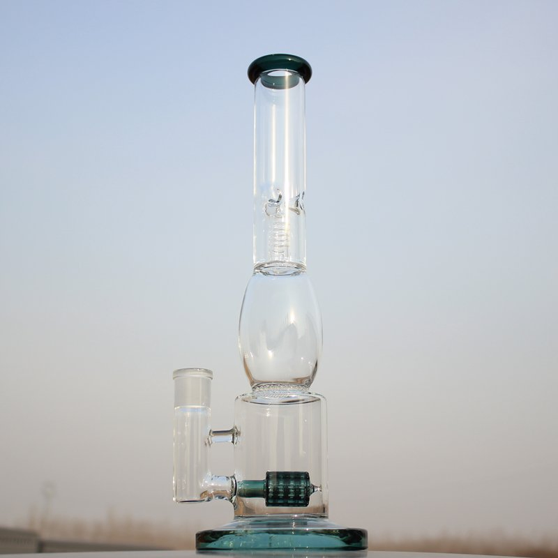 Hot Selling Straight Glass Tube with Perc Water Pipes