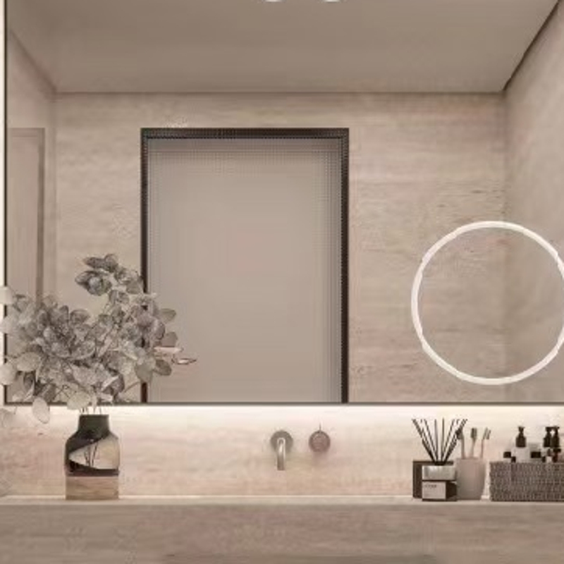 Stylish Heated LED Bathroom Vanity Mirror for Chic Spaces