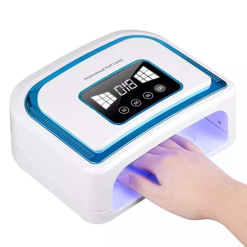 Amazon Hot Sale 120W UV LED Nail Lamp V10 Professional Cordless Rechargeable UV Light for Nails