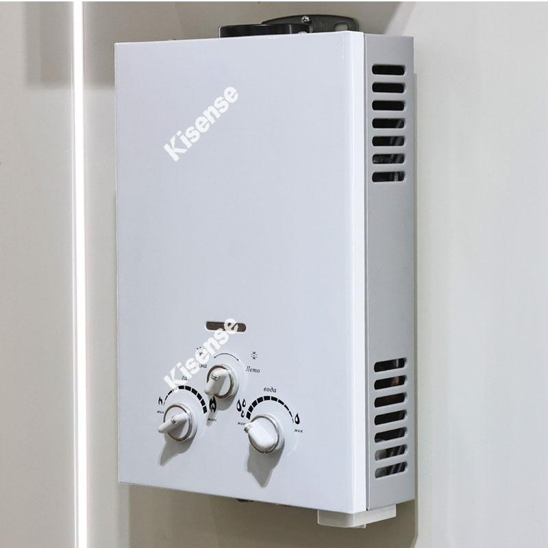 Portable Gas Water Heater with Handle & Overheating Protection