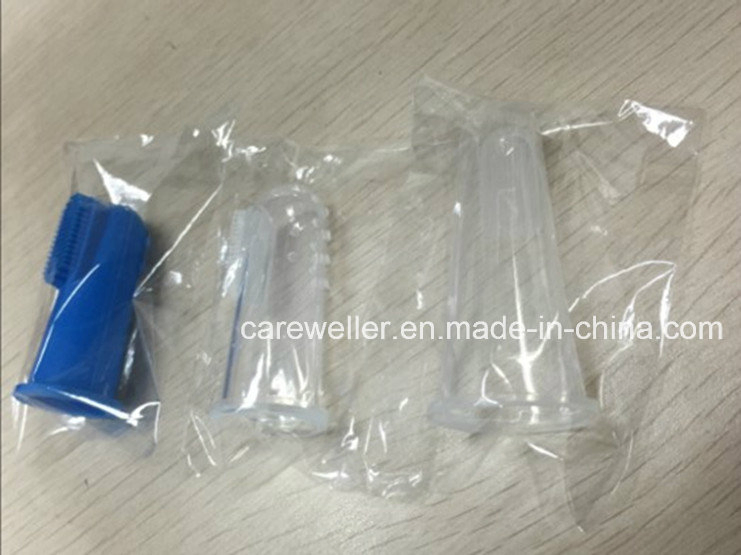 Food Grade Silicone Baby Fingertip Toothbrush