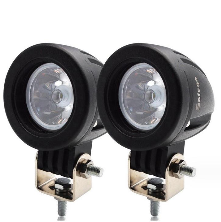 Круглый светодиодный прожектор 10W для авто, 3 дюйма