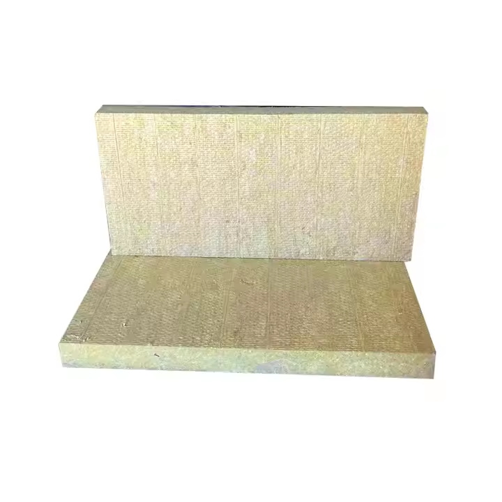 Mineral Basalt Rock Wool Thermal Insulation 100kg/M3 50mm 75mm 100mm U-Rockrol Rock Wool Board Panel Slab