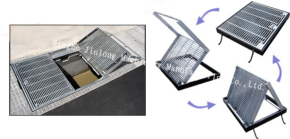 Hot-DIP Galvanized Trench Cover Drain Cover Manhole Cover Grating
