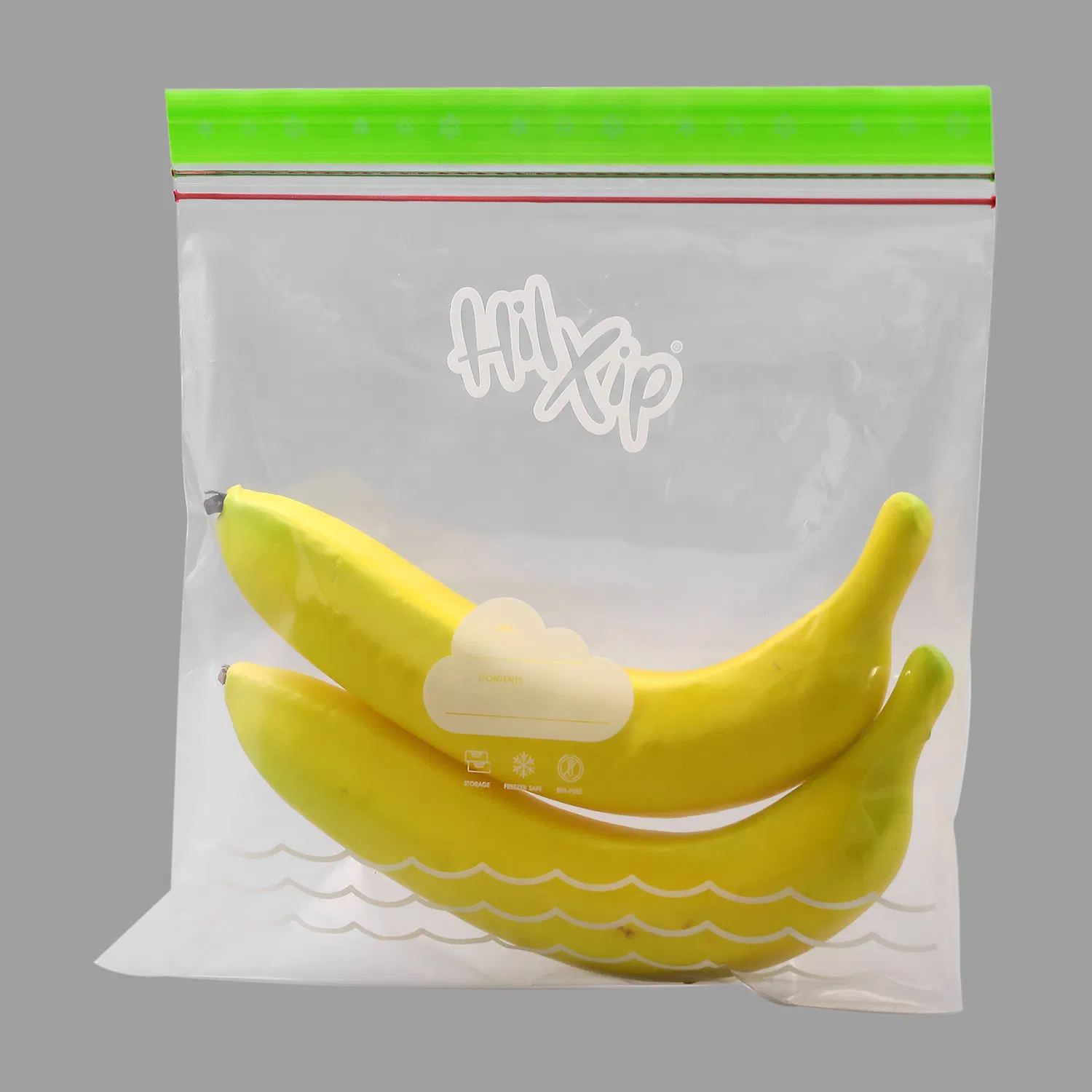 Customizable Resealable Transparent Slider Zipper Bags for Easy Storage