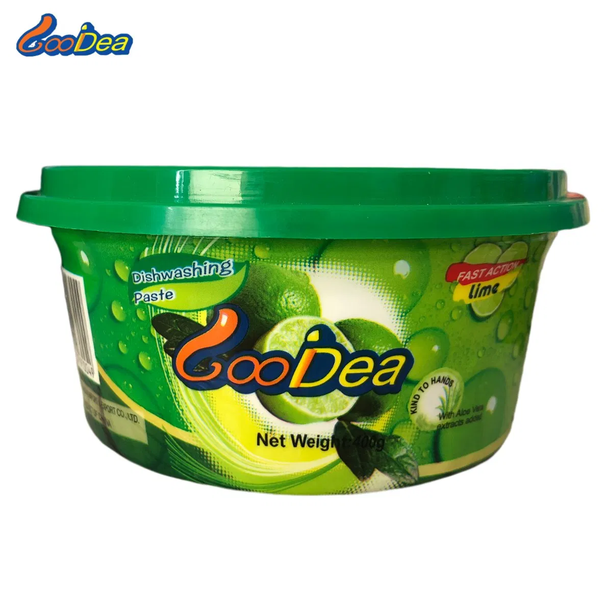 Hot Sales Wholesales Kitchen Use Good Smell Good Quality 400g Lime Flavor Dishwashing Paste for Wahsing Detergent
