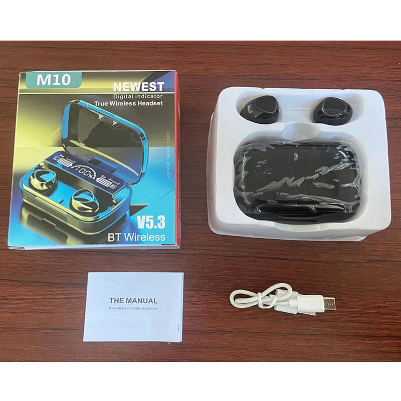 Factory Wholesale Tws Earphones Headphones in Ears HiFi Gaming Noise Cancelling Tws Wireless Bluetooth Earphone