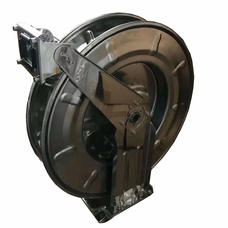 Stainless Steel Pipe Reel Automatic Rewind Pipe Reel