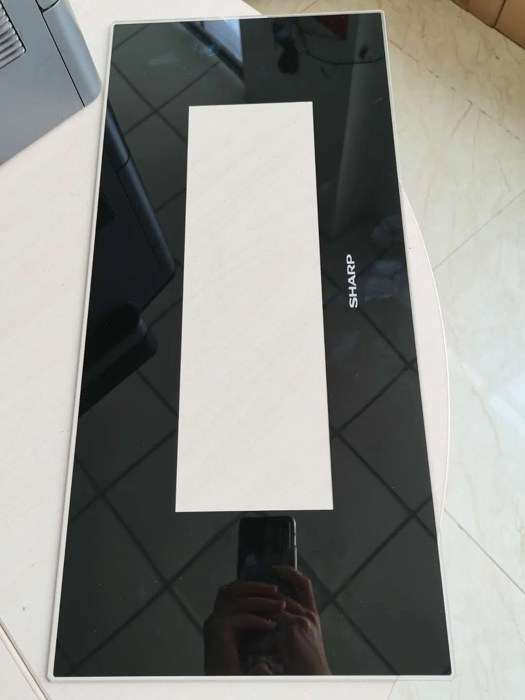 5mm Black Tempered Silk Screen Printing Glass for Oven Door