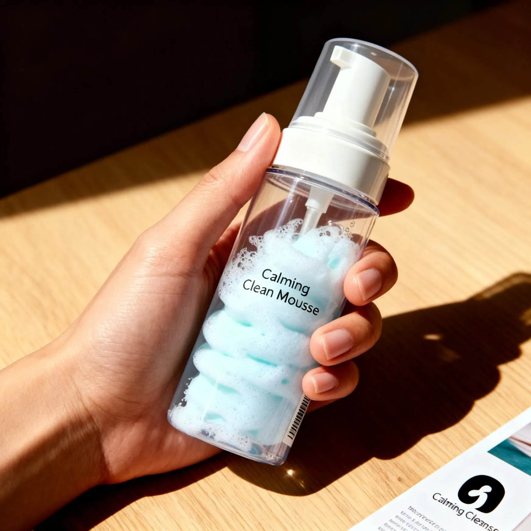 Men's Daily Defense Face Cleanser with Taurine and Silicic Acid for Hard Water Resistance