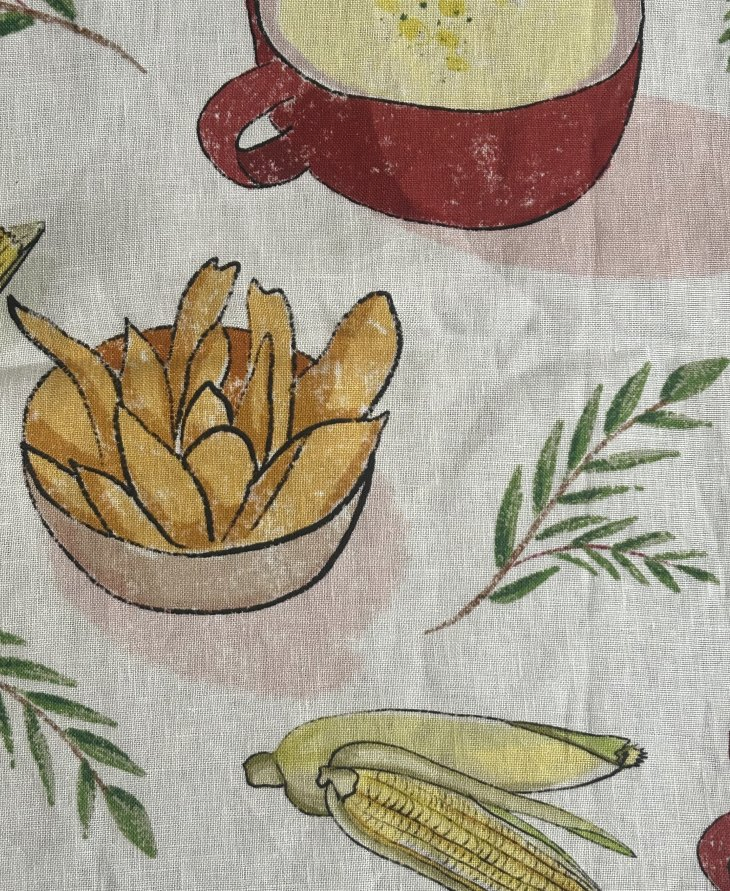 Hot Sale Custom Digital Printed Linen Napkins