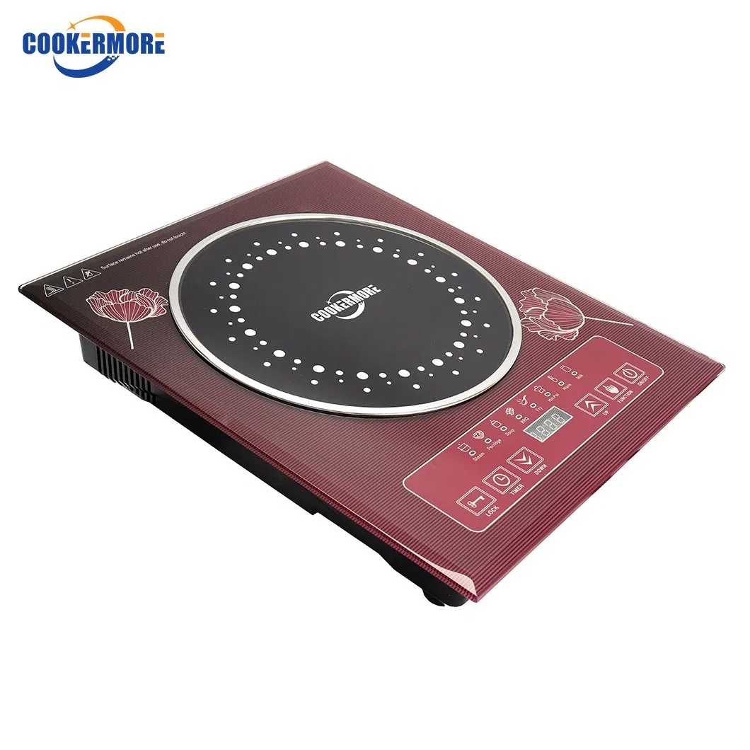 Matcha Color Electric Induction Hob 2200W Touch Control Cooktop Slim Induction Stove Single Induction Cooker