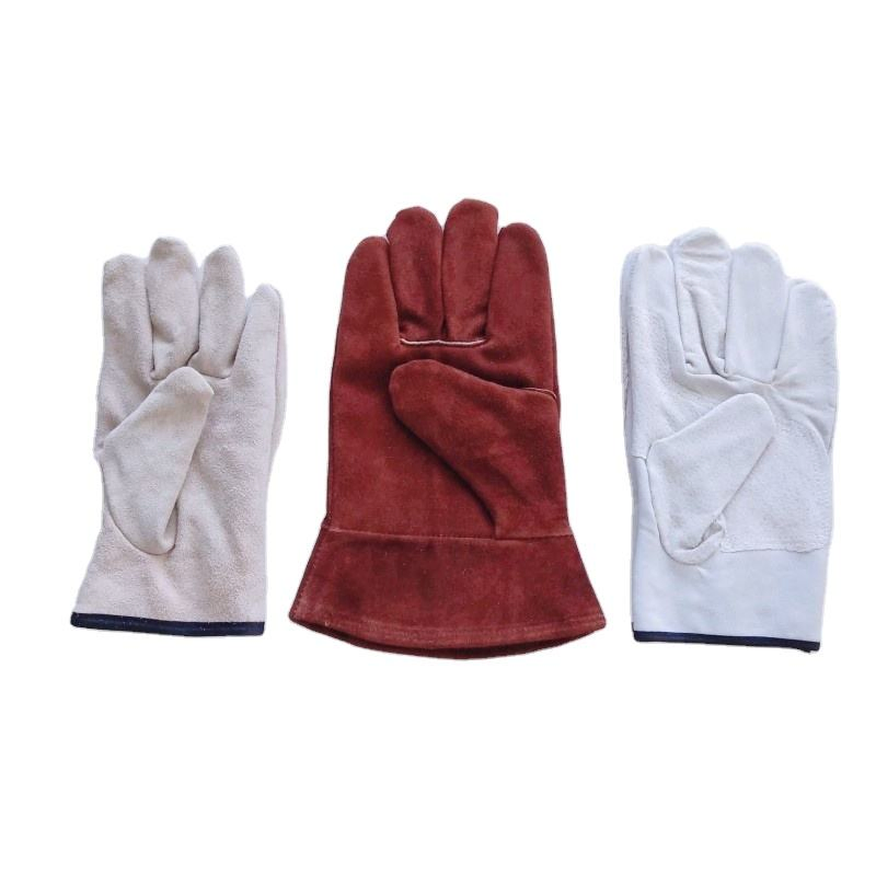 Premium BBQ Heat Resistant Cowhide Leather Cooking Gloves