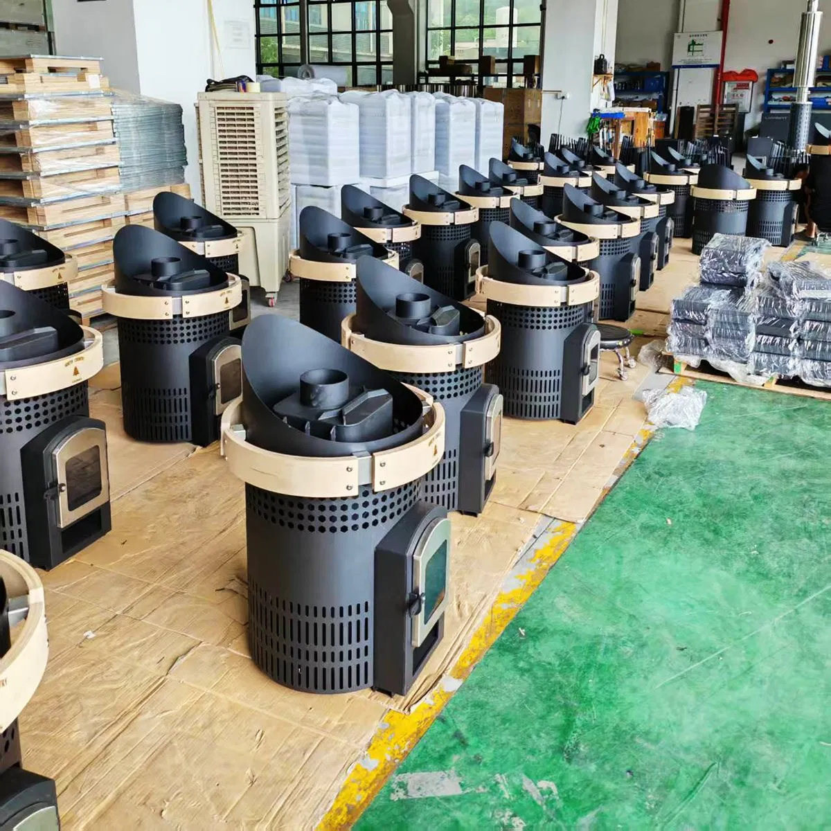 Дровяная печь для сауны из нержавеющей стали