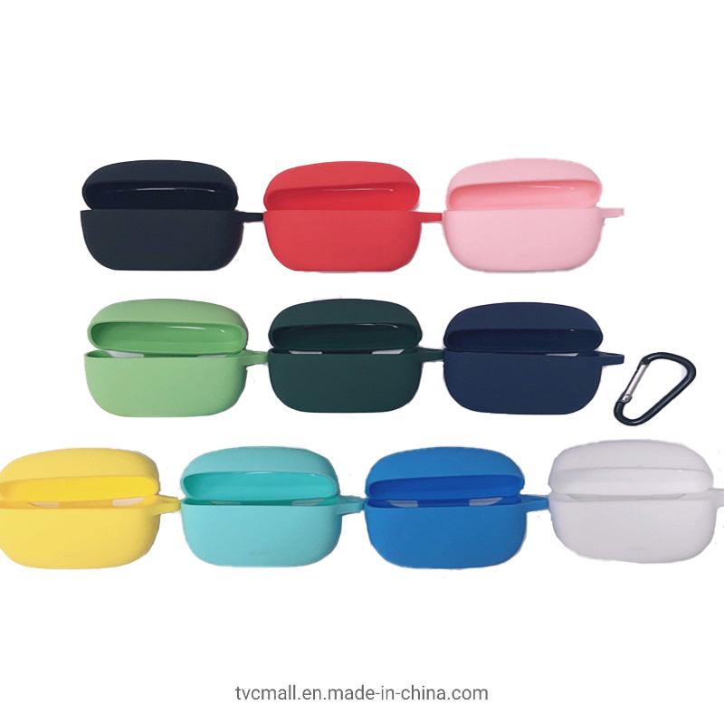 Silicone Bluetooth Earphone Cover with Buckle for Jbl Tune215tws - White