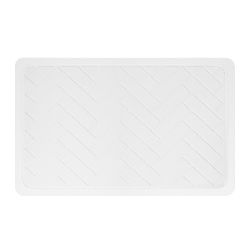 Wholesale Eco Friendly Luxury Bath Mat Carving Diatom Bath Mat Diatomaceous Stone Earth Mat for Bathroom