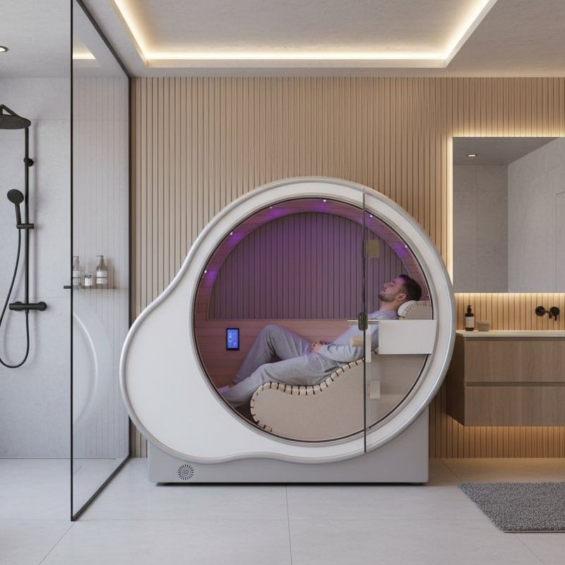 Инфракрасная сауна с кислородным генератором