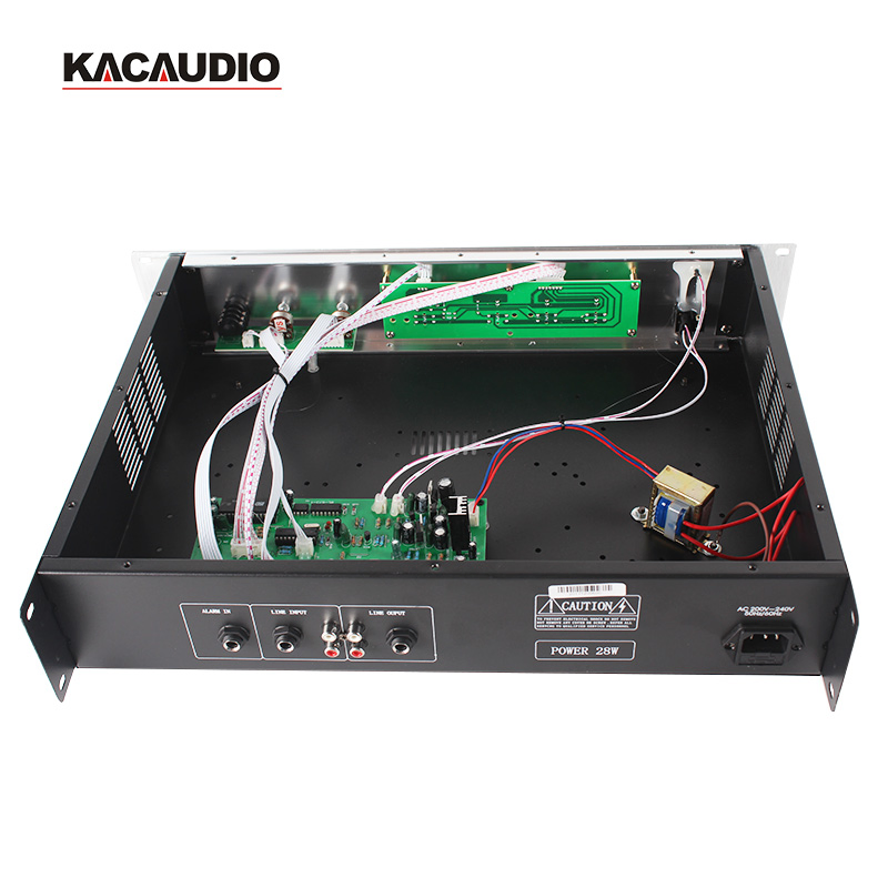 2u Public Address Sound Alarm Voice Message Alarm for Voice Evacuation System