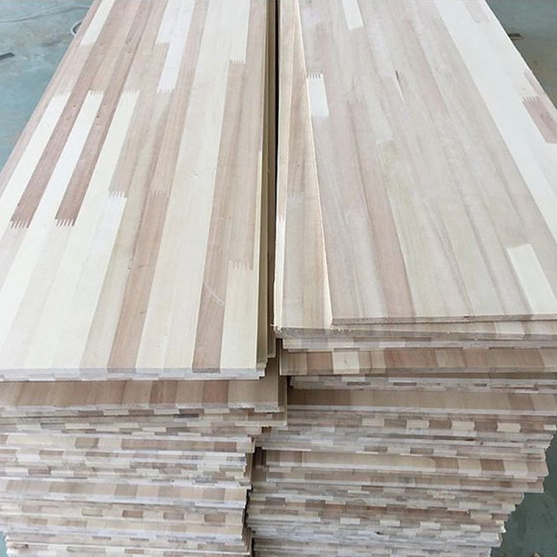 Europe Style Widely Loved Finger Joint Boards Paulownia Timber for Coffins