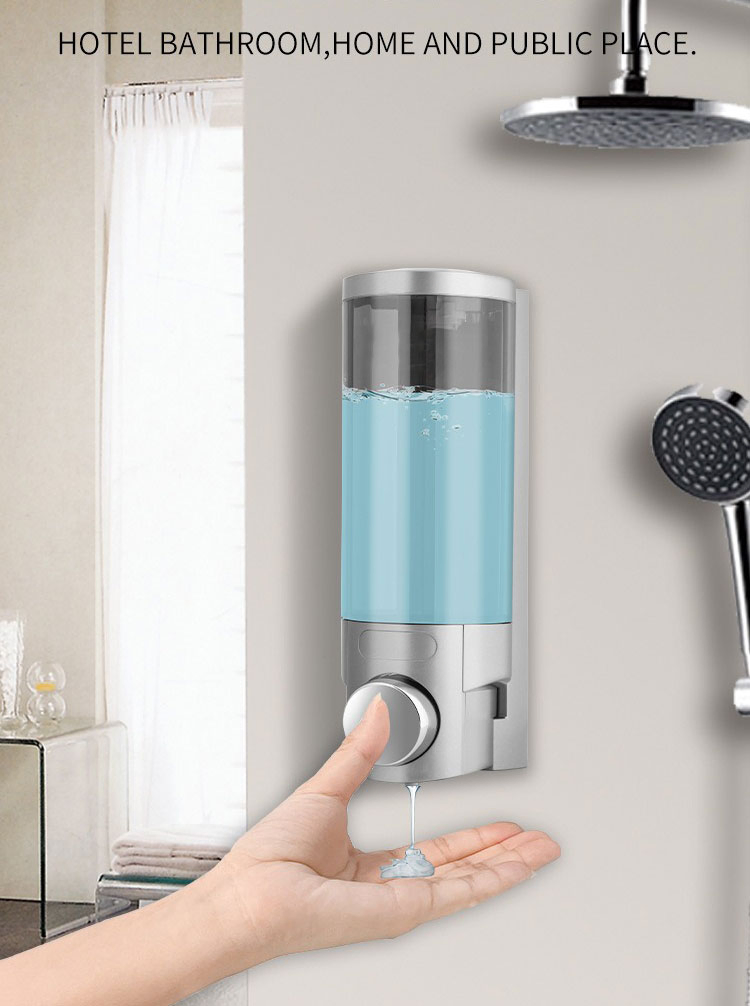 Sanitary Ware Toilet Accessories Liquid Soap Plastic Bottle Manual Soap Dispenser