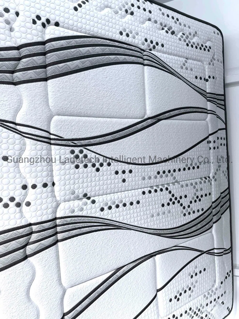 High Class Single Needle Mattress Jacquard Ticking Topper Quilted Fabric Mattress Fabric Whole Sale China Factory