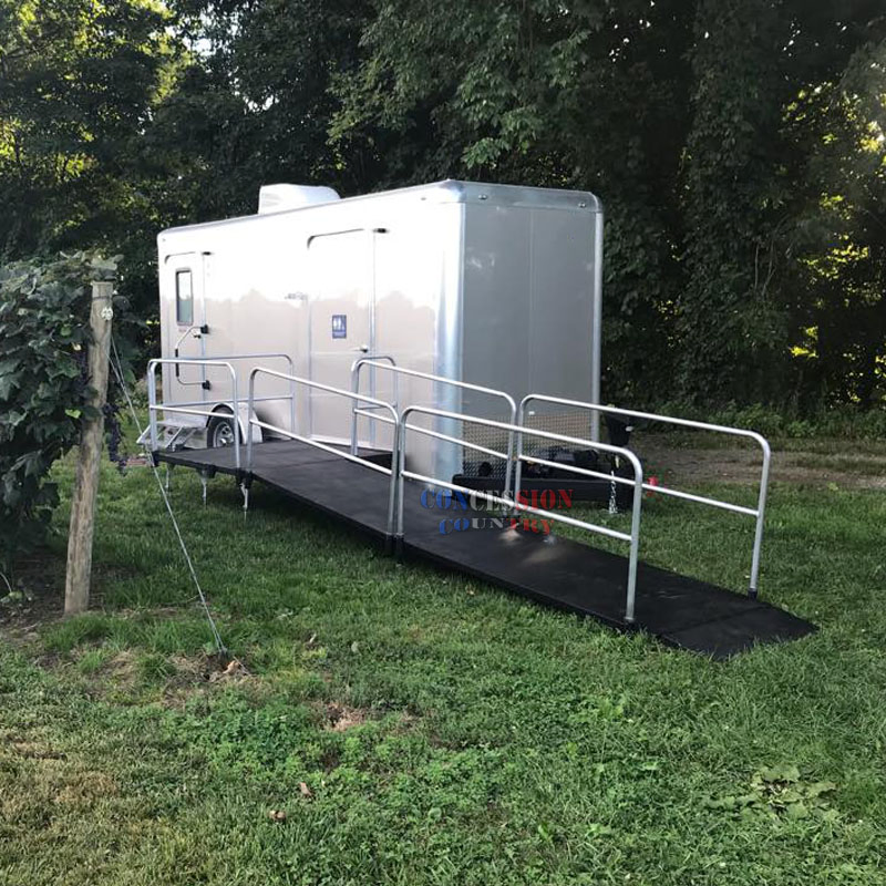 Wheelchair Toilet Trailer Handicap Disabled Luxury Restroom Trailer