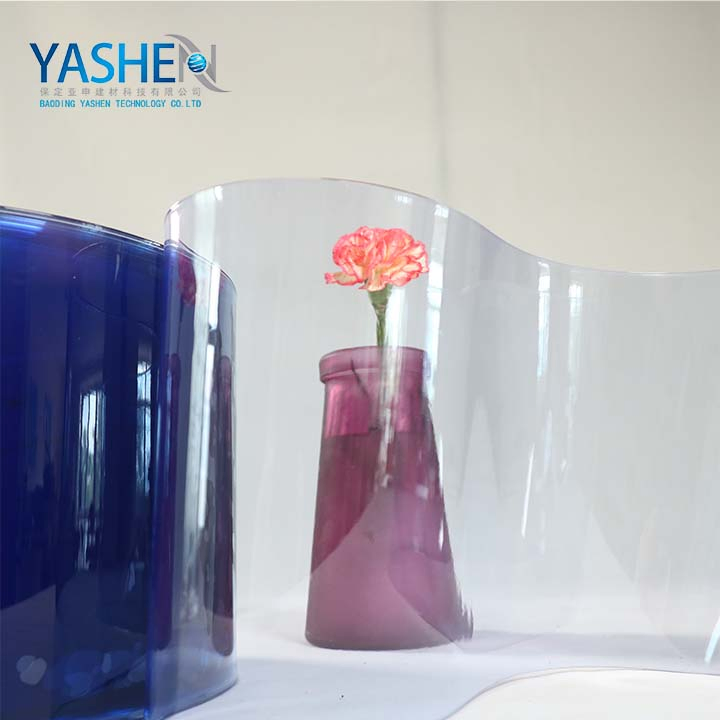 Anti-UV Super Smooth Dust-Proof Thin Freezer Polar PVC Strip Curtain