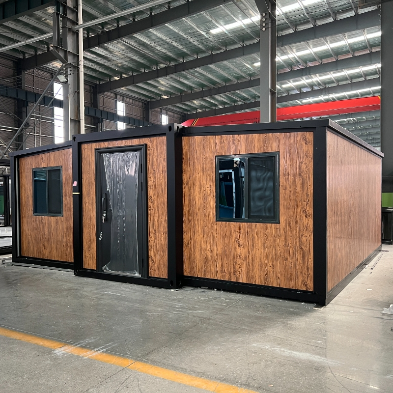 Prefabricated F720 Double Wing Container House Modular Homes Prefab House