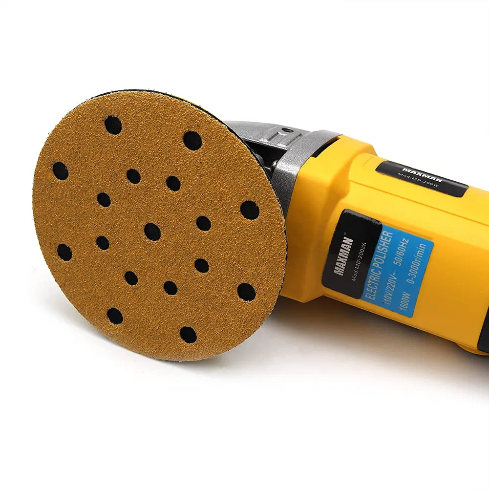 8 Holes Abrasive Tools Hook and Loop Sanding Disc