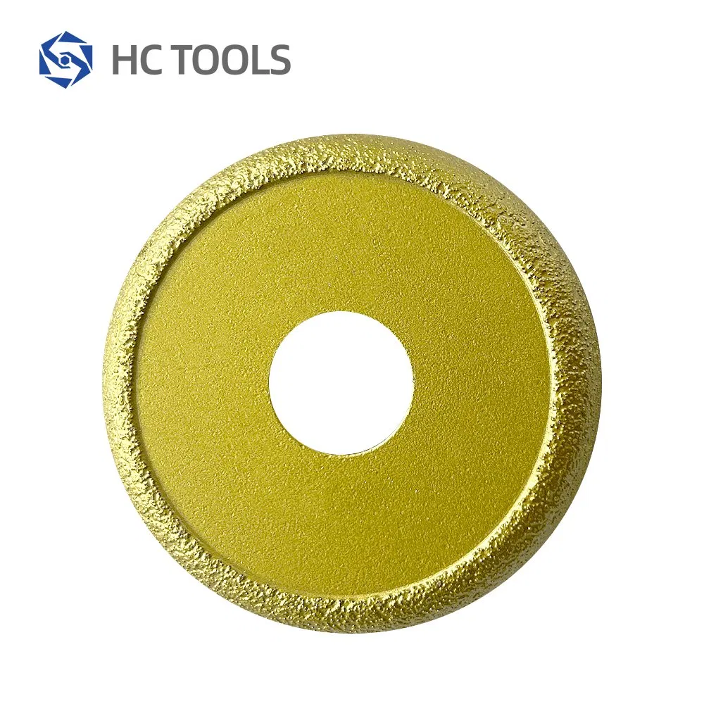 Vacuum Brazed Profile Diamond Grinding Wheel for Concrete Marble Bullnose Edge Polishing