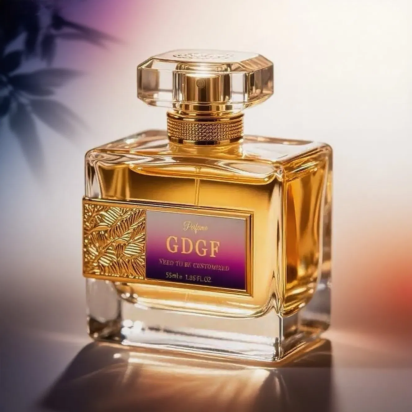 2025 Best Selling Brand Arabic Design Custom Perfume Packaging Women's Perfume