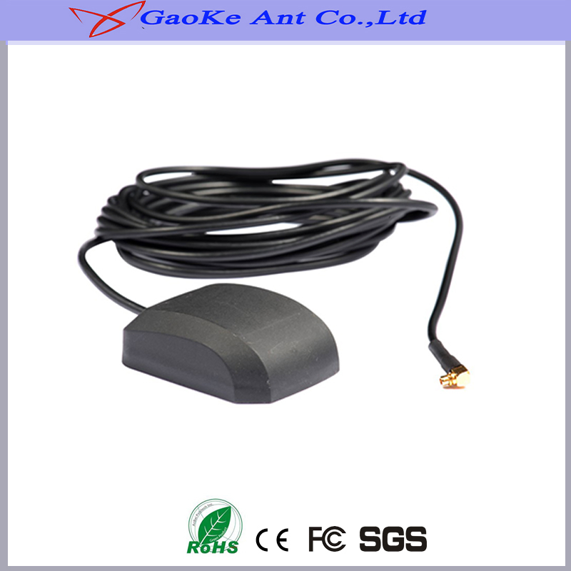 Magnetic Base External GPS Active Antenna with RG174-3m Cable