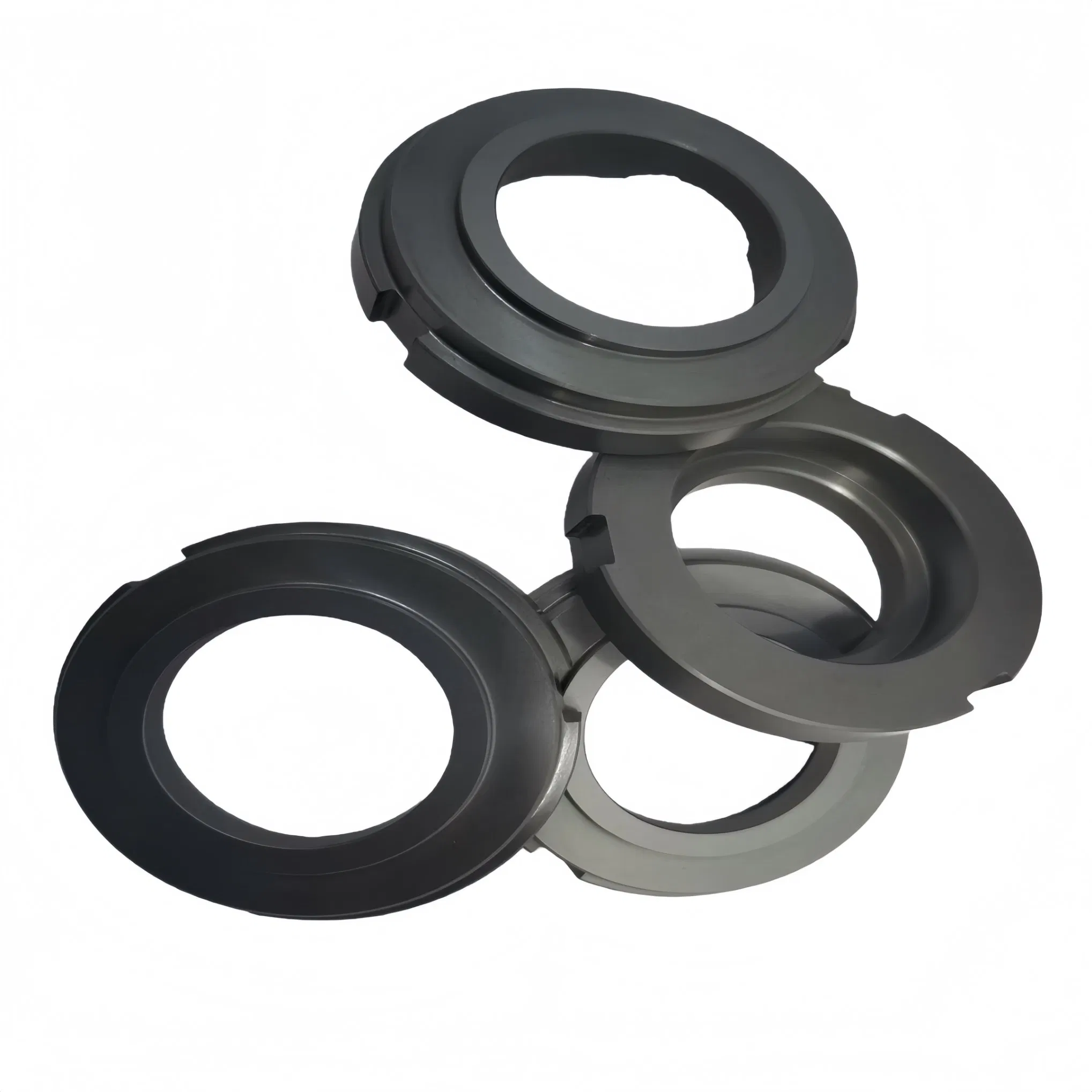 Customized Silicon Carbide Sealing Rings Sealing Gaskets Special Ceramic Parts for Water Pumps
