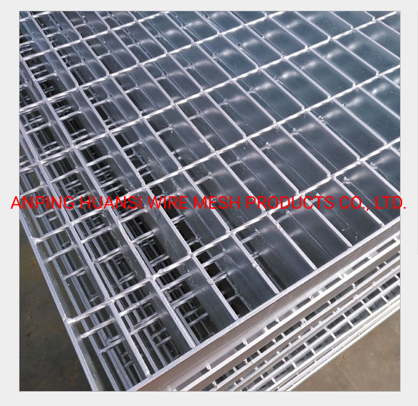Hot Dipped Galvanized Heavy Duty Serrated Steel Bar Grating