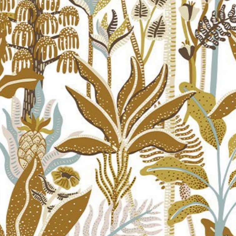 Decorative Wall Paper Natural Design 3D Painting Nature Mural Tropical Mysterious Leaves Landscape Wallpaper