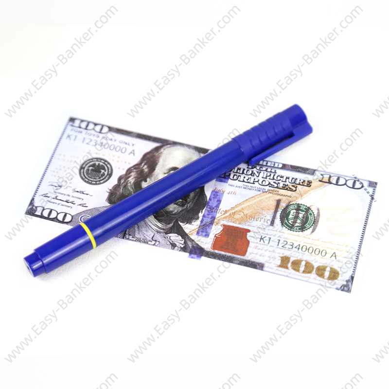 DC-798 Porket Portable Money Detector Pen Water-Based for Most Currencies Fake Money Checker and Counterfeit Pen