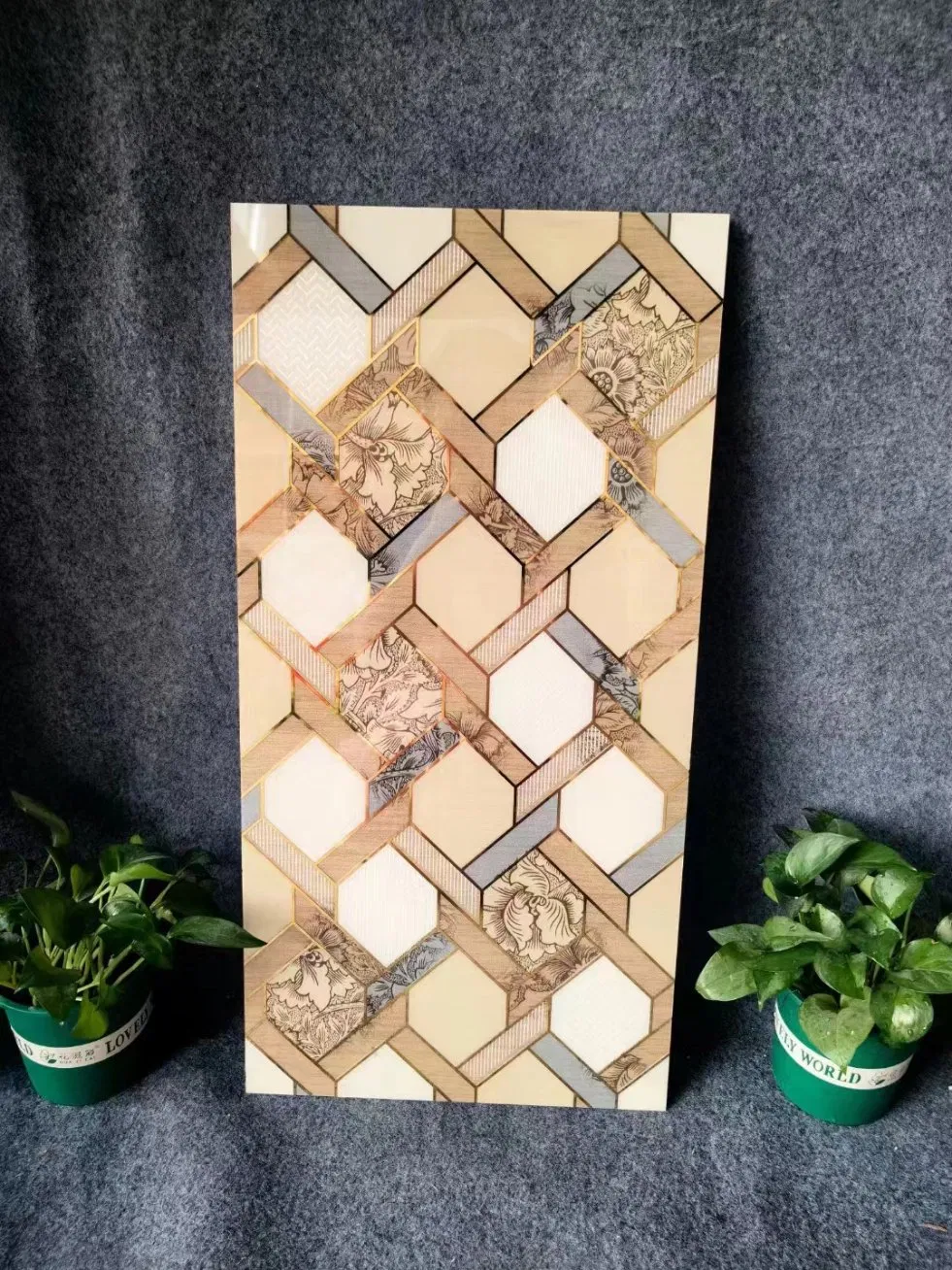 Twenty Years Factory Production, High-End Luxury Pattern Light Luxury Style Tiles