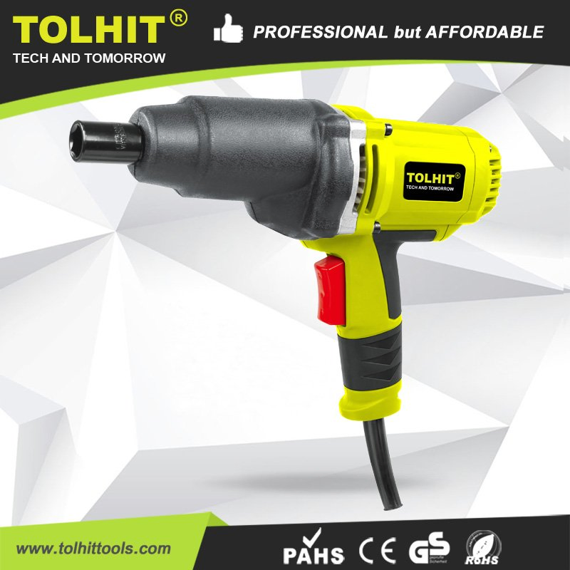 Tolhit 1100W Truck Tire Wheel Impact Industrial Electric Torque Wrench