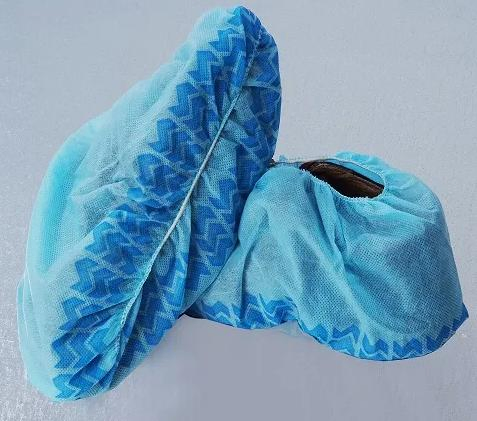 Good Quality Disposable Fabric Non-Woven PP Robust Non-Skid Shoe Cover for Factories