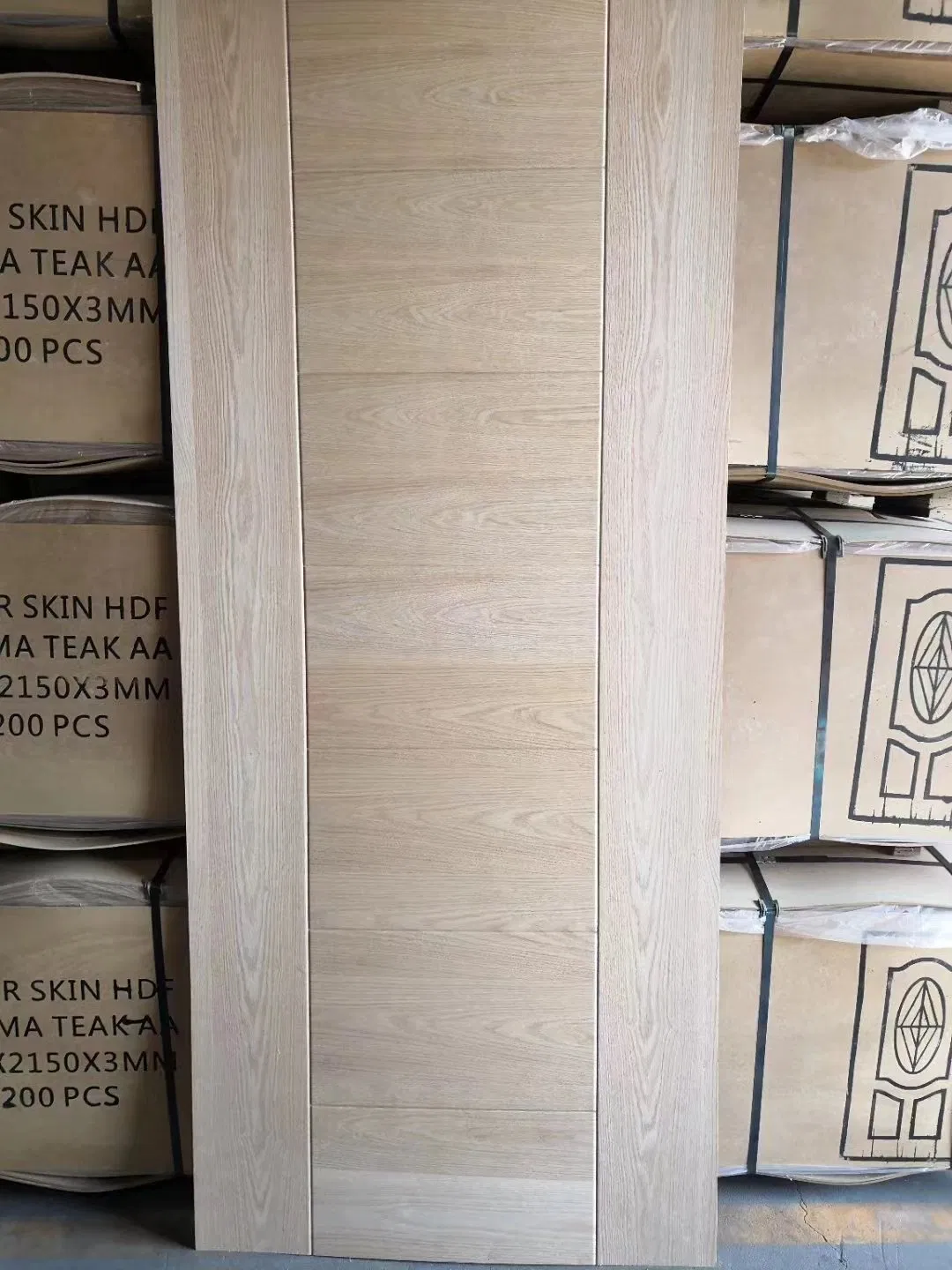 Melamine Door Skin Maple Face 3.0X860X2150mm Door Panel