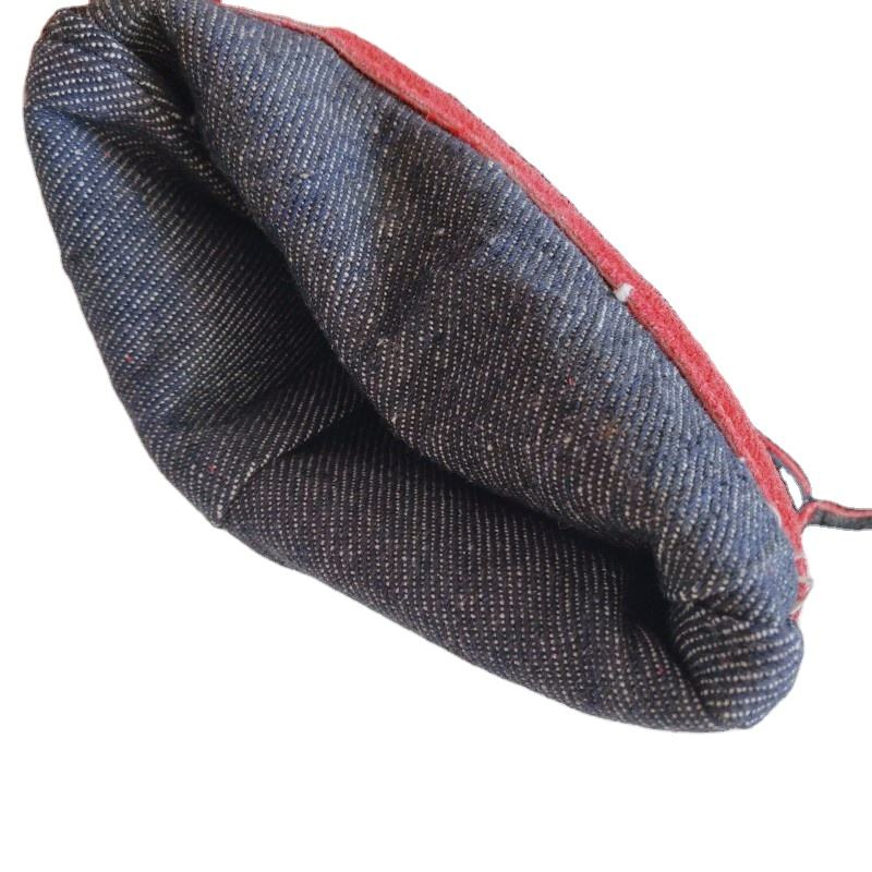 Durable 35cm Cowhide Heat Resistant Kitchen Mitts for Safe Grilling and Baking