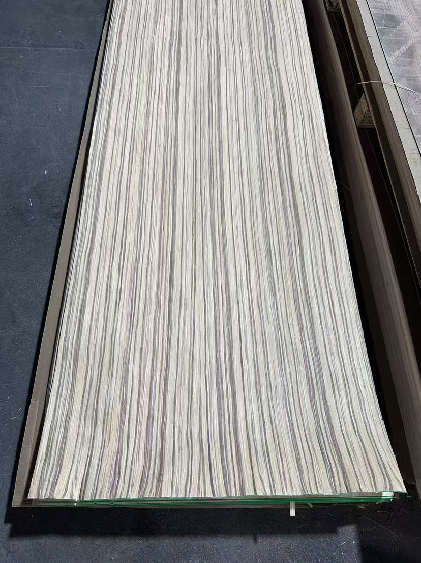 Zebra Veneer Interior Decoration Furniture Engineered Veneer.