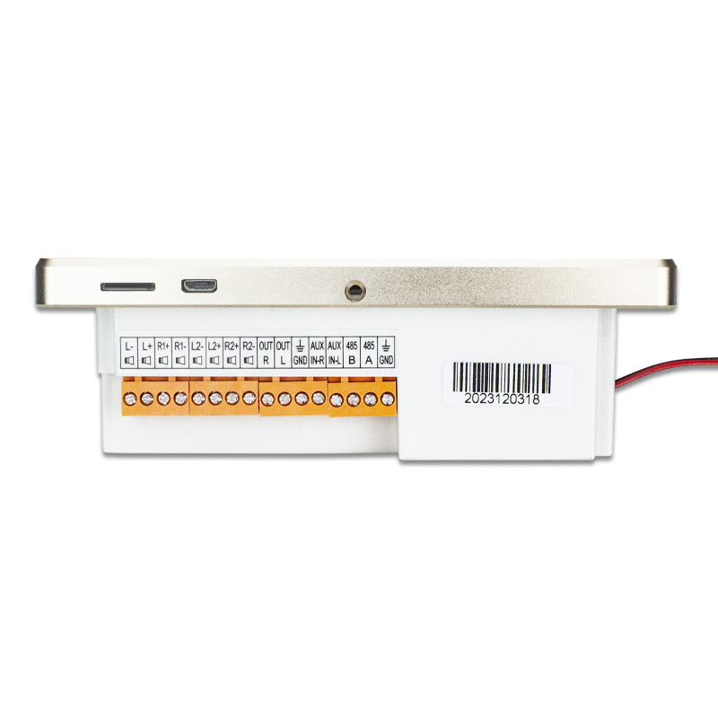 Умный настенный усилитель Tianlai 120W с Bluetooth и сенсорным экраном