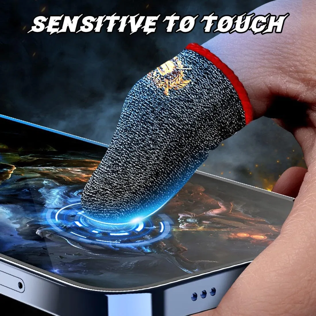 Large Quantity Non-Slip Finger Covers for Touchscreen Devices