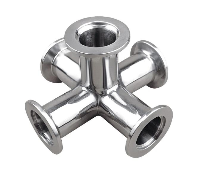 Vacuum Stainless Steel Cross