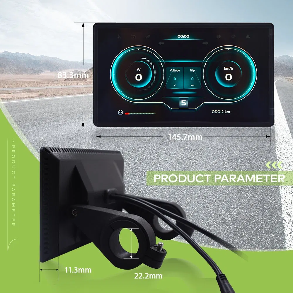 Fatbike V20 Screen TFT Display with Bluetooth APP for Bicycle Computer Accessories